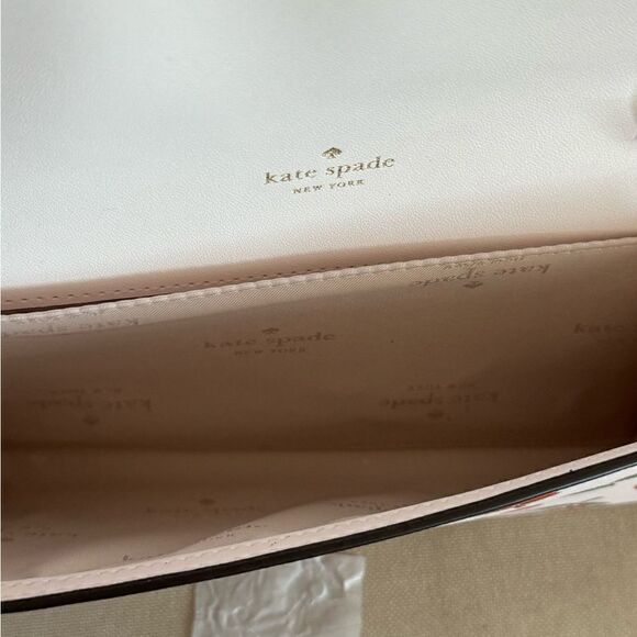 Kate‎ Spade Dana Small Flap Crossbody Saffiano Floral - Picture 6 of 10